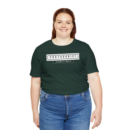 PROTAGONIST, sometimes Unisex Jersey Short Sleeve Tee