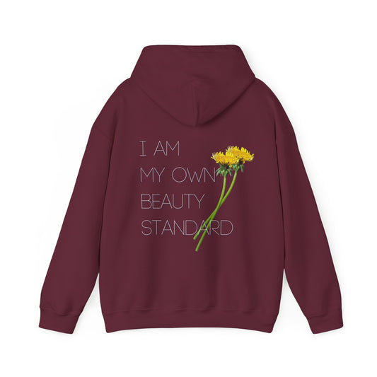 I Am My Own Beauty Standard - Dandelion Unisex Heavy Blend™ Hooded Sweatshirt