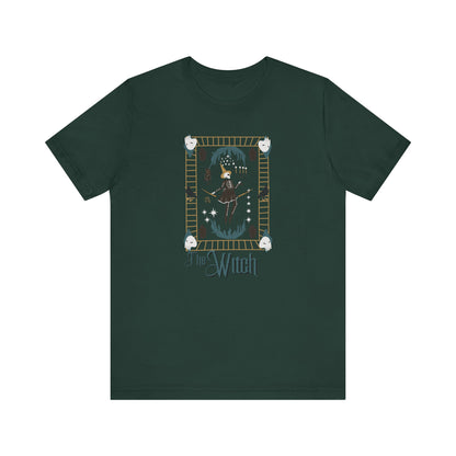 The Witch - Tarot Style Unisex Jersey Short Sleeve Tee