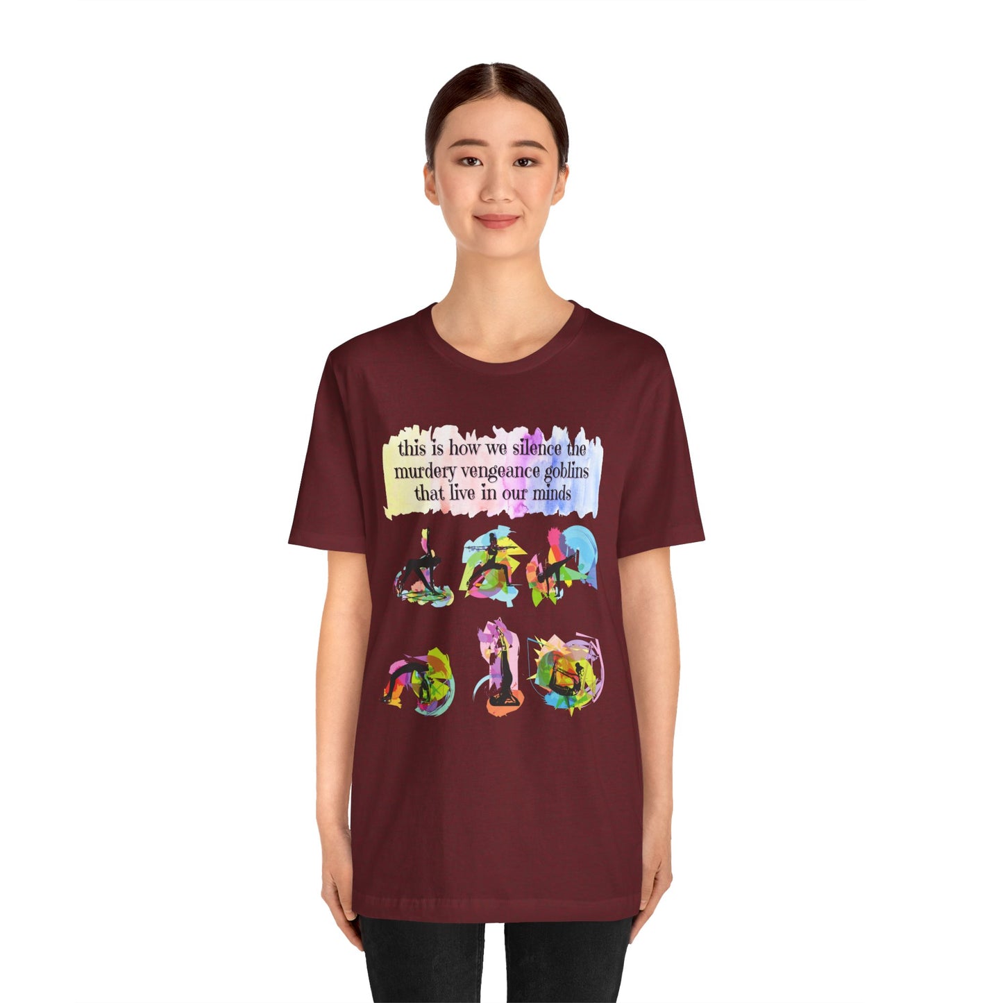 Yoga Beats Murdery Mind Goblins Unisex Jersey Short Sleeve Tee