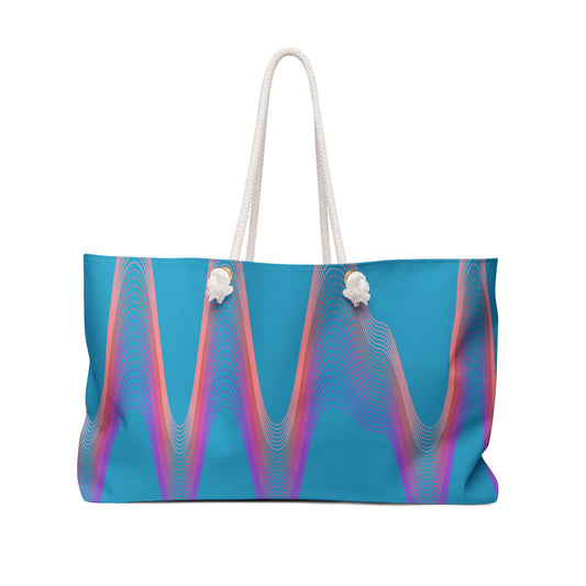 Color Waves Weekender Bag