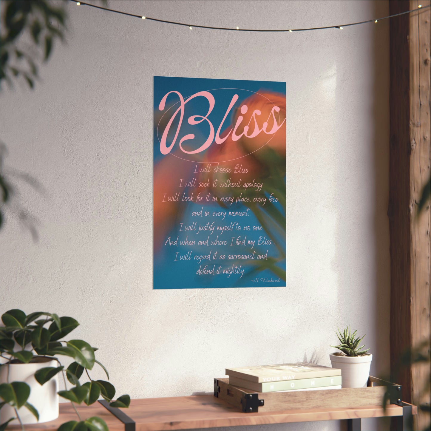 Bliss Matte Vertical Posters