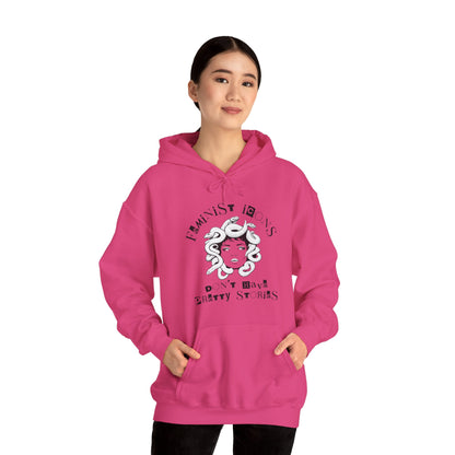 Feminist Icons Don't Have Pretty Stories Unisex Heavy Blend™ Hooded Sweatshirt