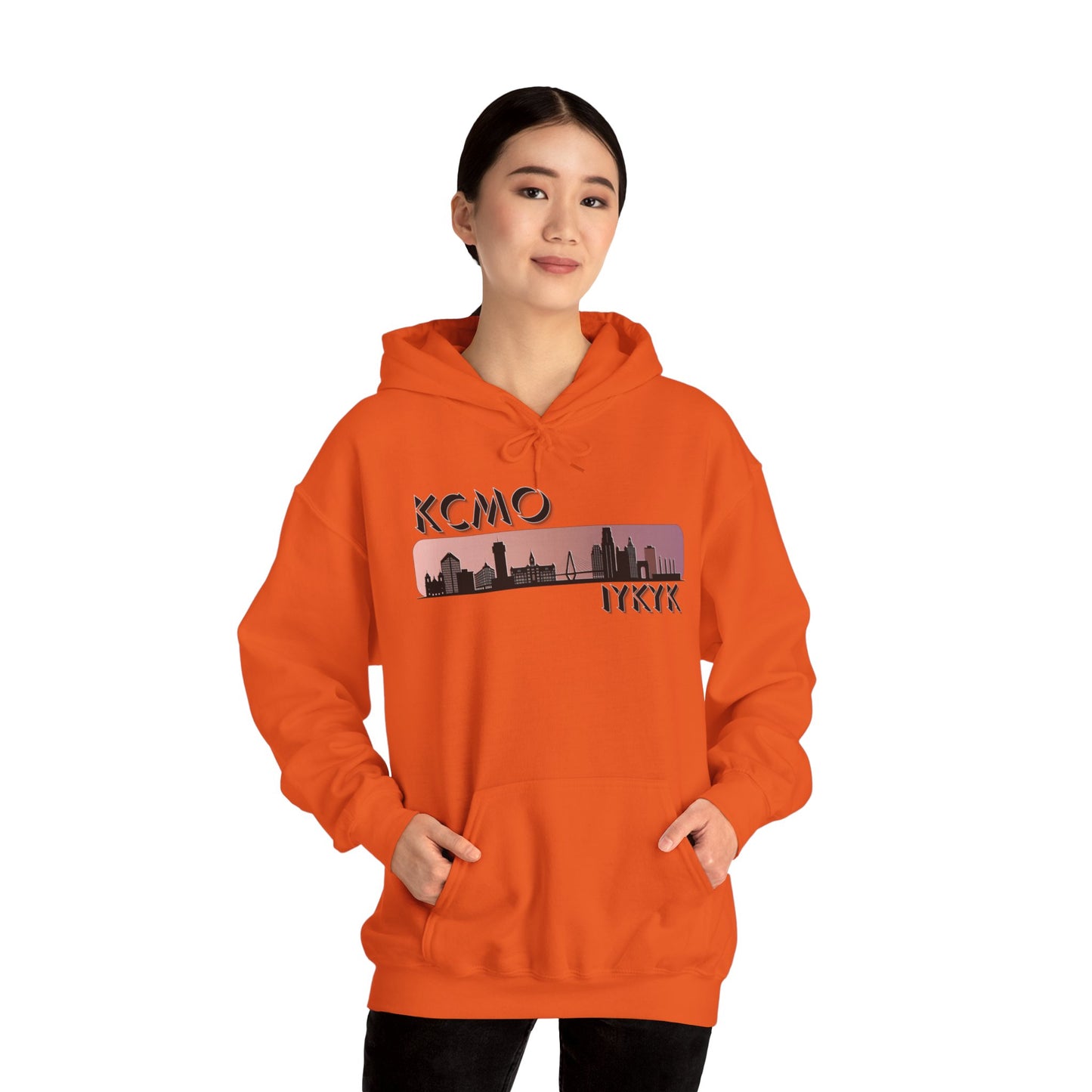 KCMO IYKYK 1 Unisex Heavy Blend™ Hooded Sweatshirt