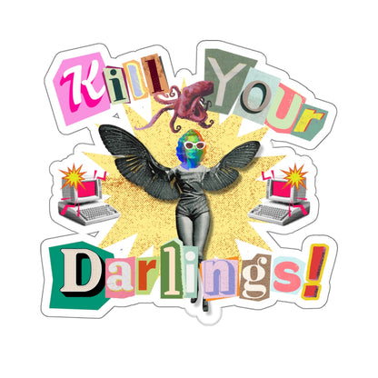 Kill Your Darlings Kiss-Cut Stickers