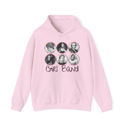 Girl Band - Famous Female Scientists Unisex Heavy Blend™ Hooded Sweatshirt