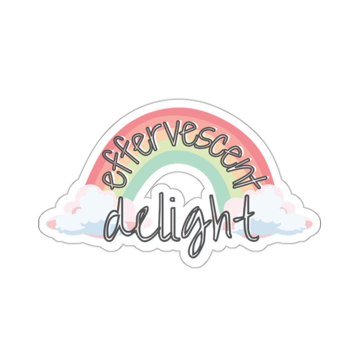 Effervescent Delight Kiss-Cut Stickers