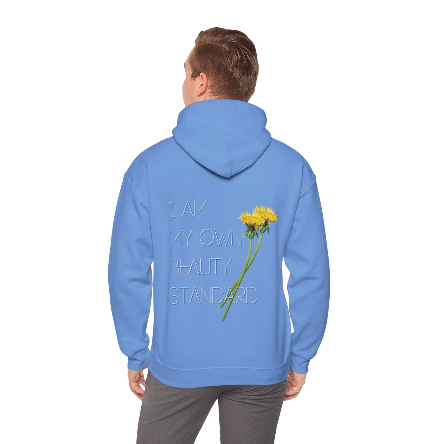 I Am My Own Beauty Standard - Dandelion Unisex Heavy Blend™ Hooded Sweatshirt