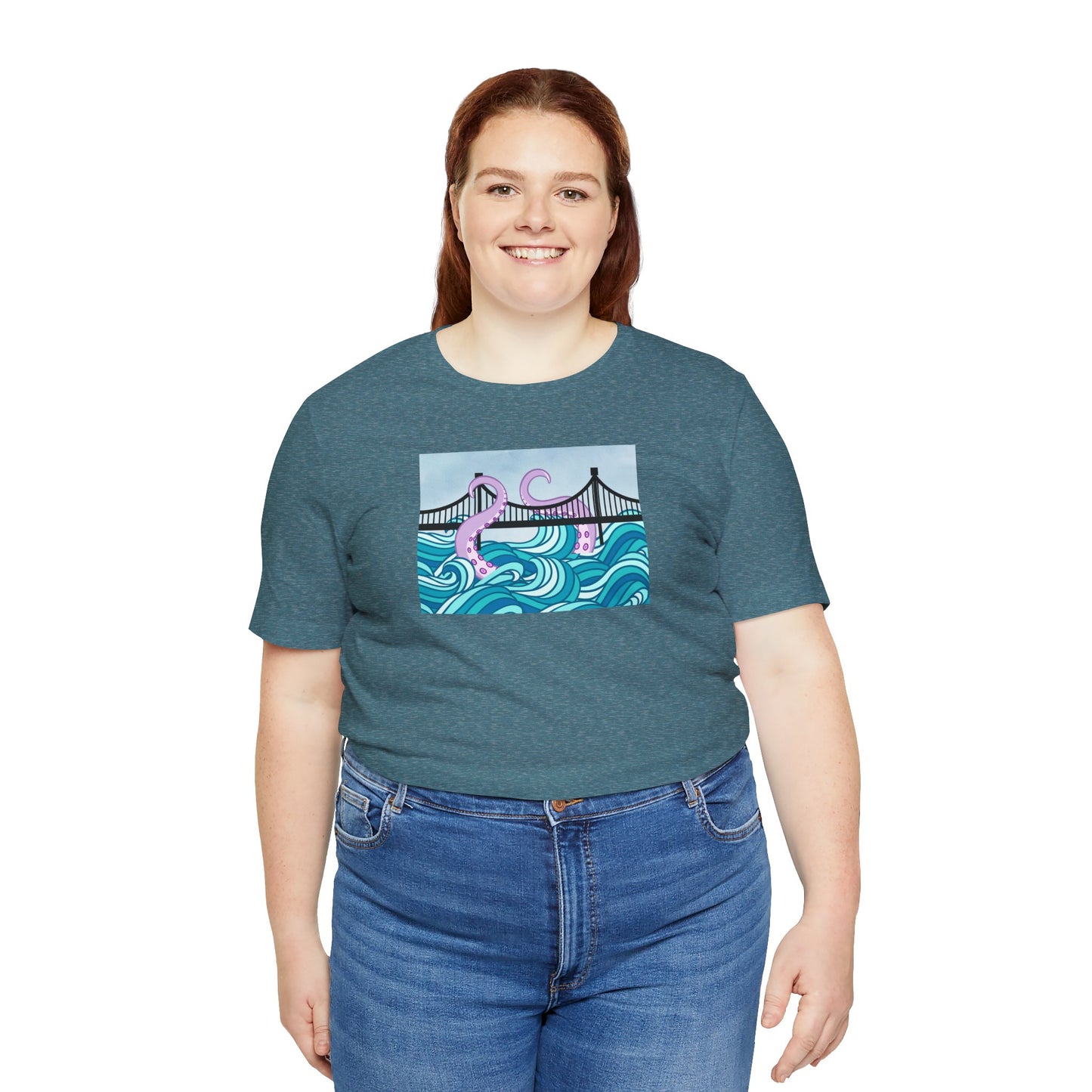 Sea Beast Unisex Jersey Short Sleeve Tee