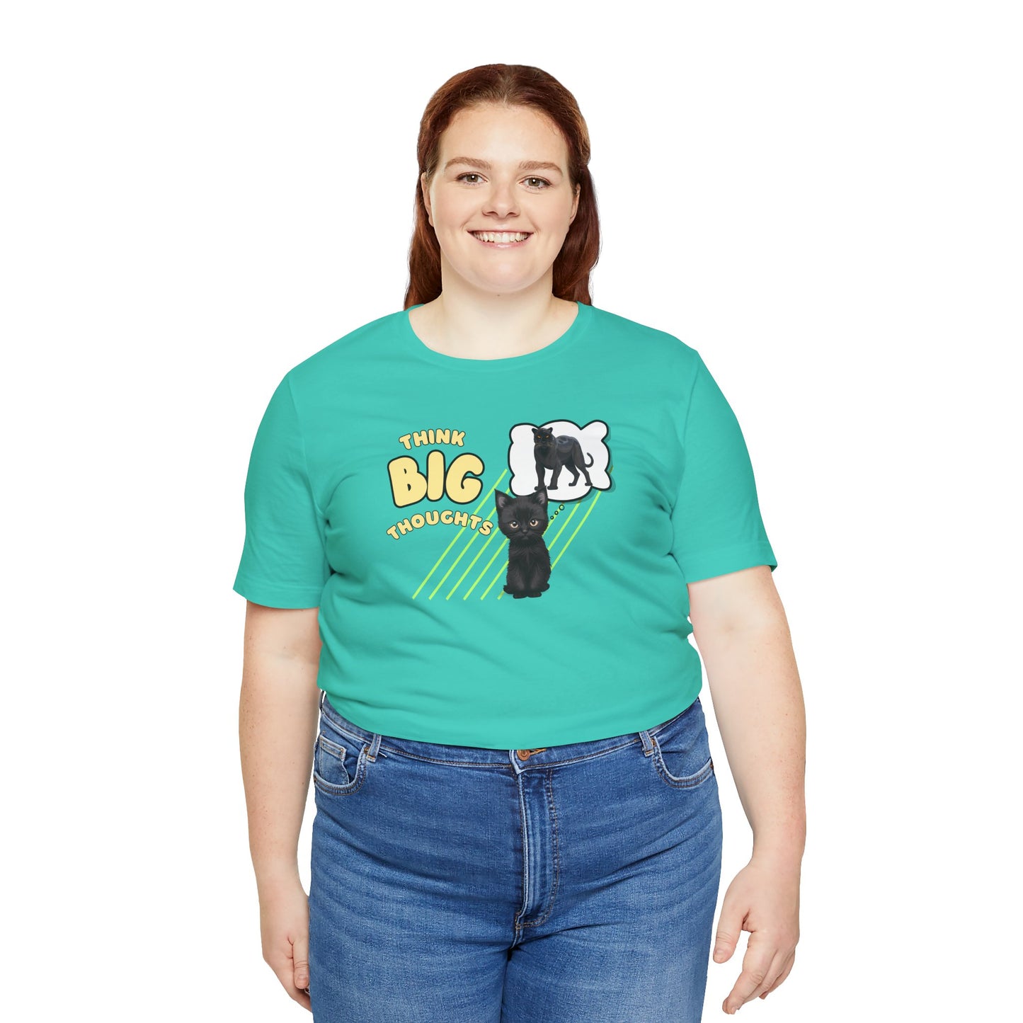 Think Big Thoughts Unisex Jersey Short Sleeve Tee