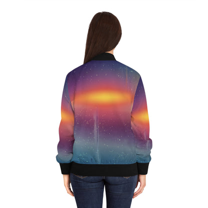 Sunrise 1 Women's Bomber Jacket (AOP)