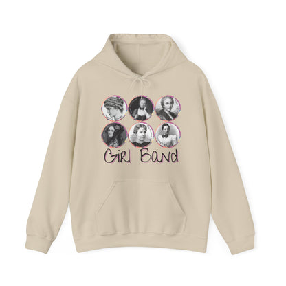 Girl Band - Famous Female Scientists Unisex Heavy Blend™ Hooded Sweatshirt