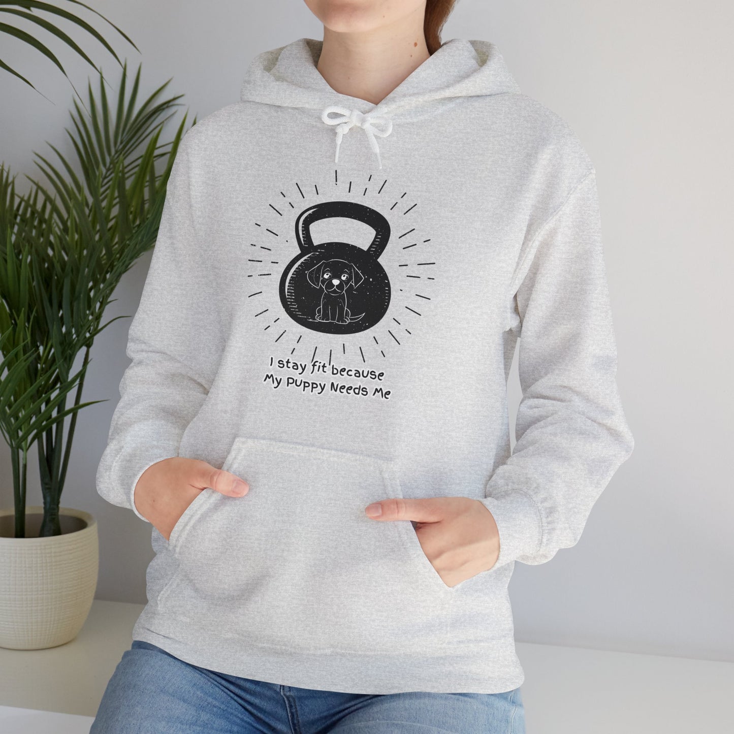 My Puppy Needs Me! Unisex Heavy Blend™ Hooded Sweatshirt