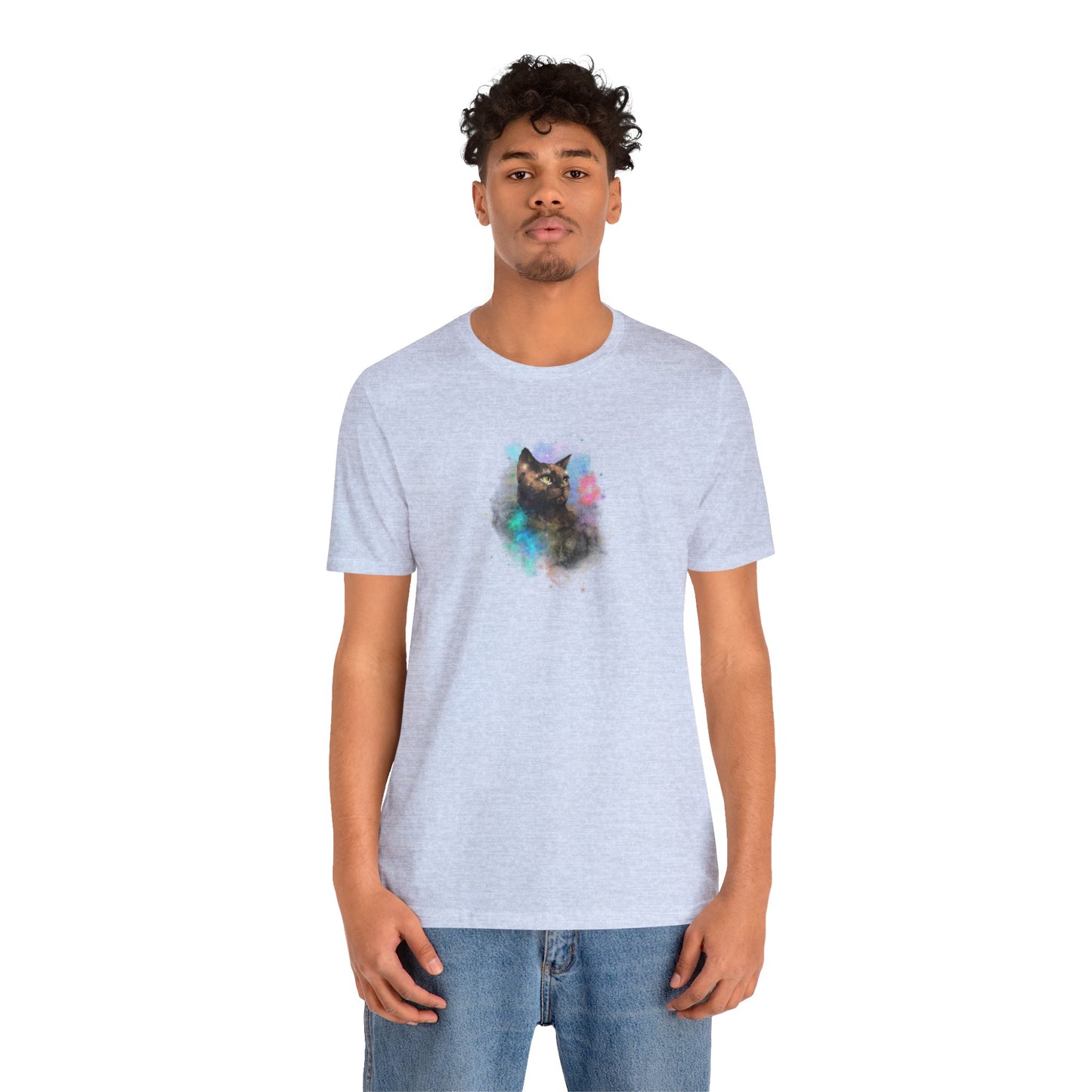 A Nebulous Mouse Kitty Unisex Jersey Short Sleeve Tee