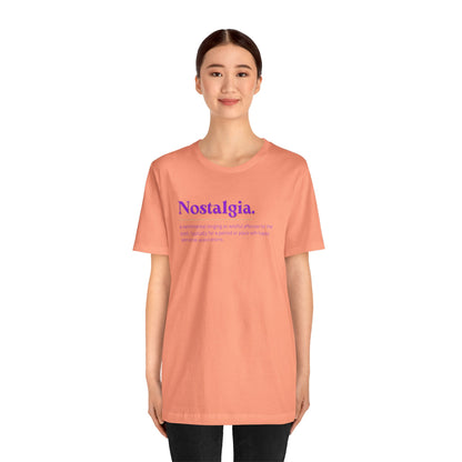 Nostalgia Unisex Jersey Short Sleeve Tee