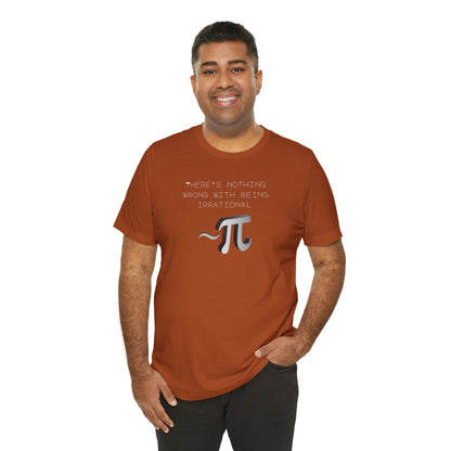 Irrational Pi Unisex Jersey Short Sleeve Tee