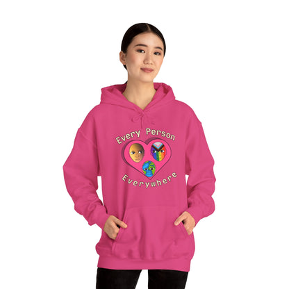 Every Person, Everywhere! Unisex Heavy Blend™ Hooded Sweatshirt