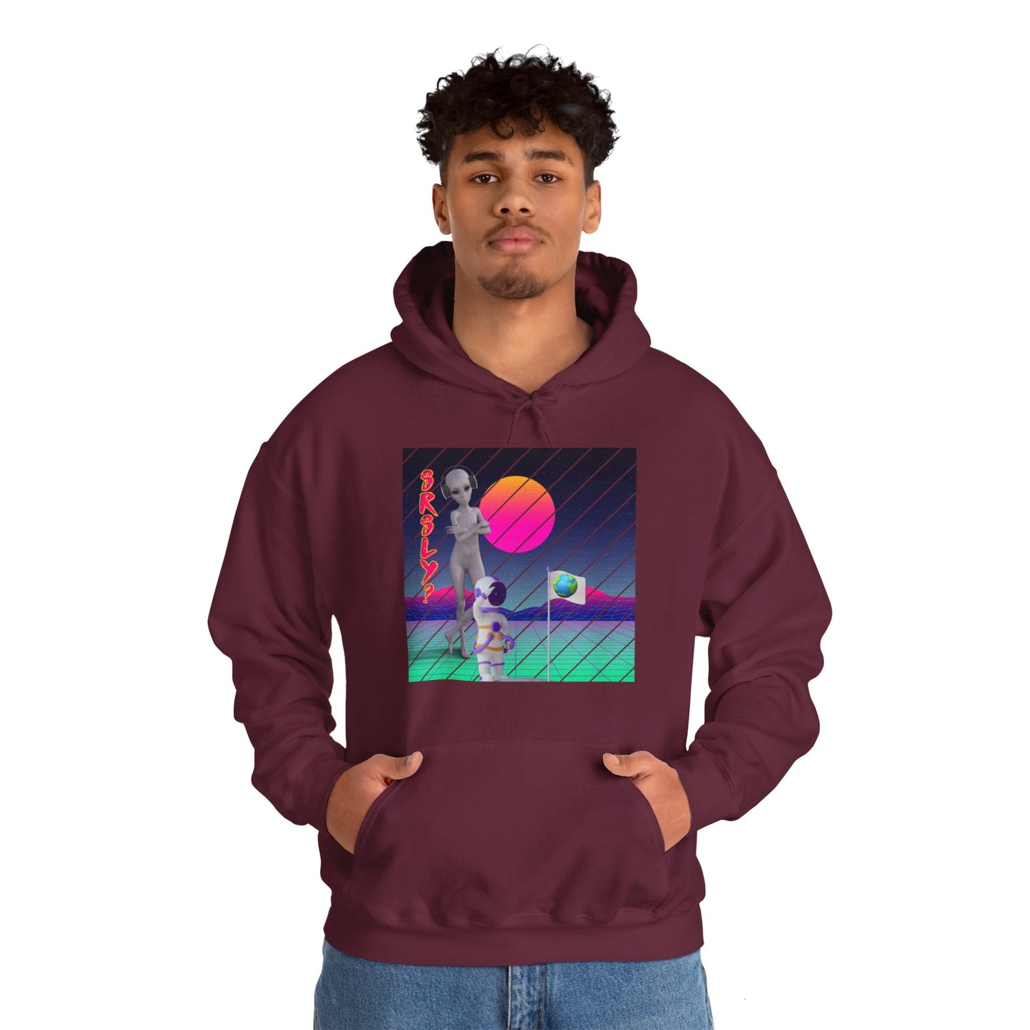 Interstellar Colonizer Unisex Heavy Blend™ Hooded Sweatshirt