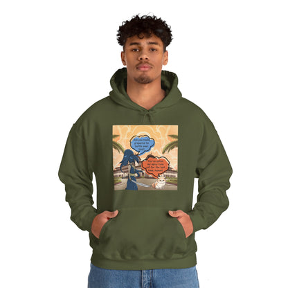 The Epic Spicy Tuna Roll Battle of 2023 Unisex Heavy Blend™ Hooded Sweatshirt