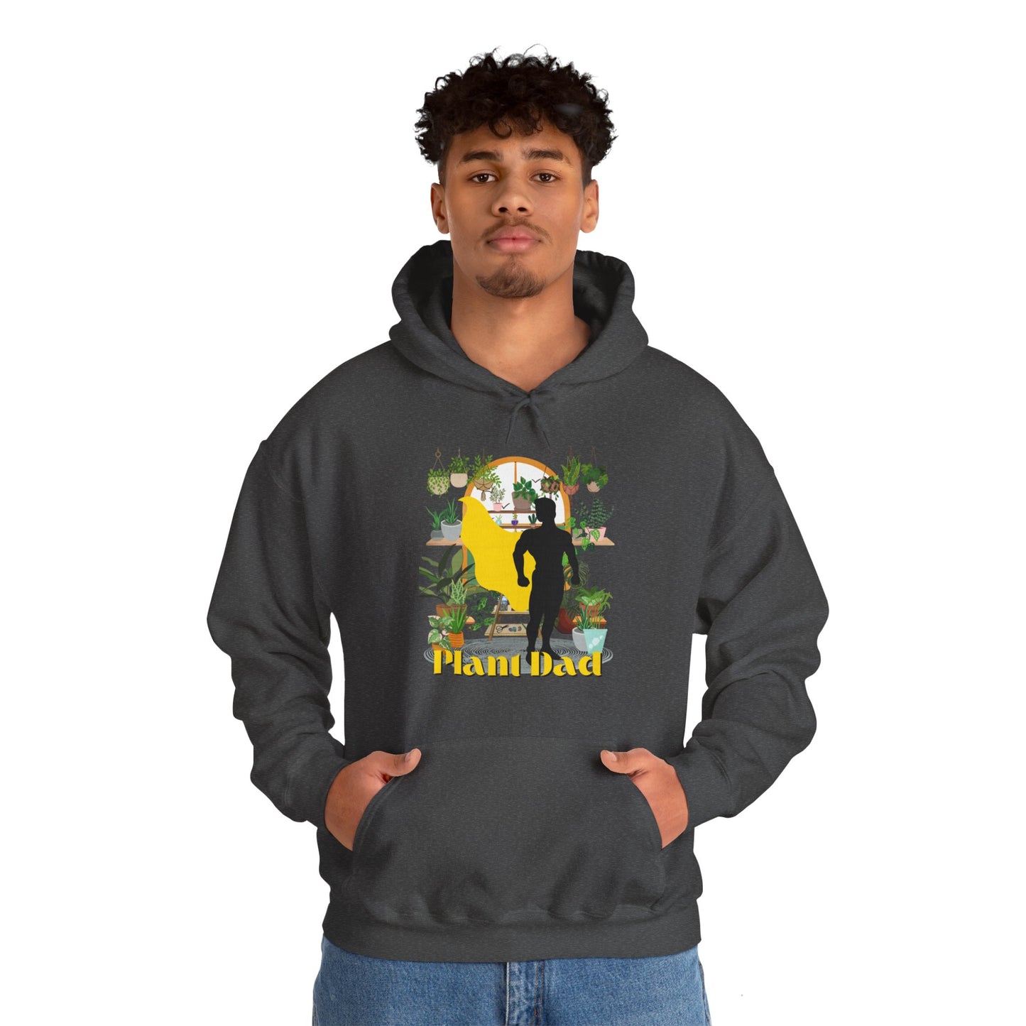 Plant Dad! Unisex Heavy Blend™ Hooded Sweatshirt