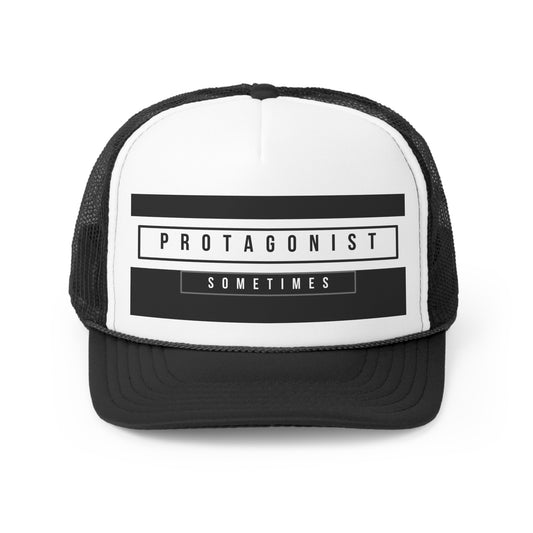 Protagonist. Sometimes. Trucker Caps