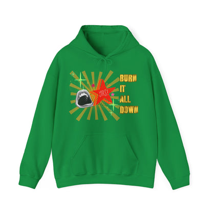 Burn It All Down Unisex Heavy Blend™ Hooded Sweatshirt