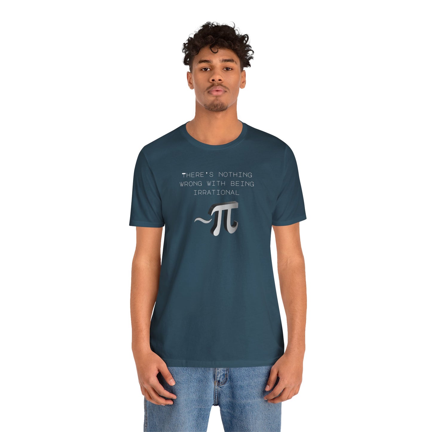 Irrational Pi Unisex Jersey Short Sleeve Tee