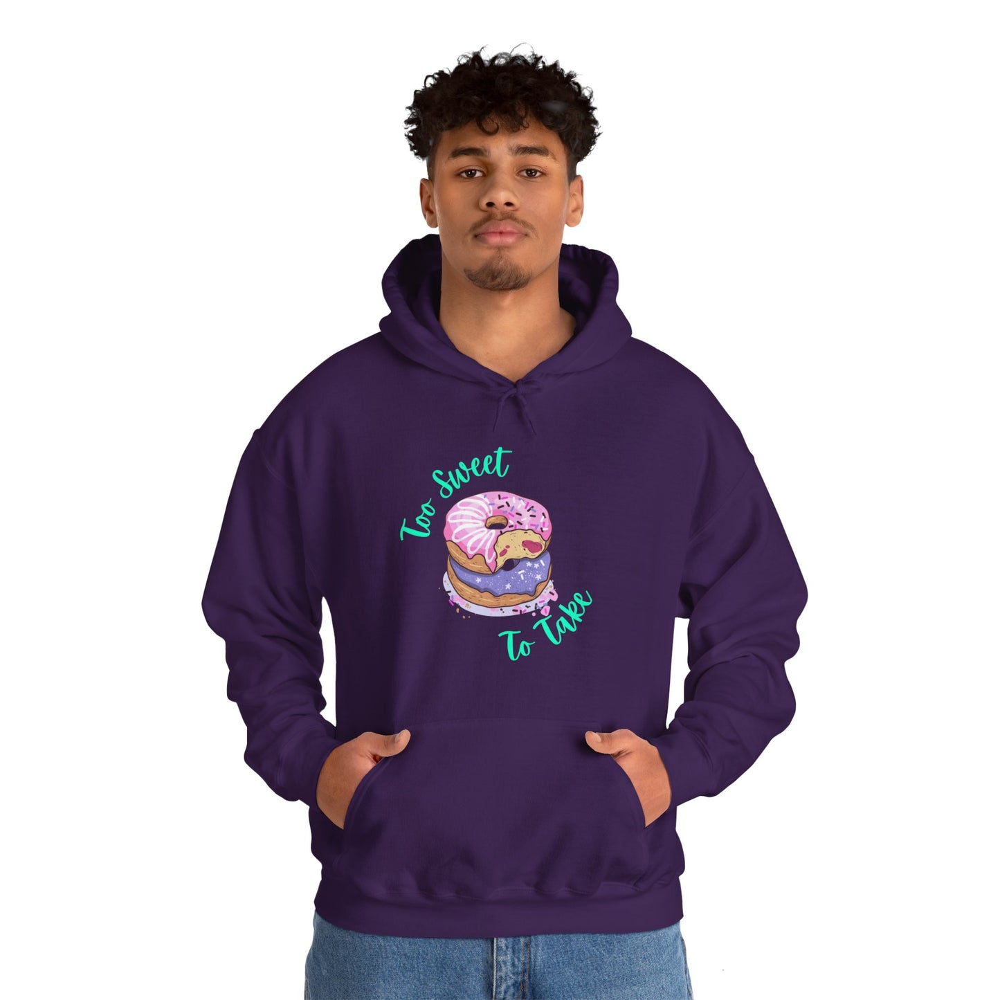 Too Sweet To Take Unisex Heavy Blend™ Hooded Sweatshirt