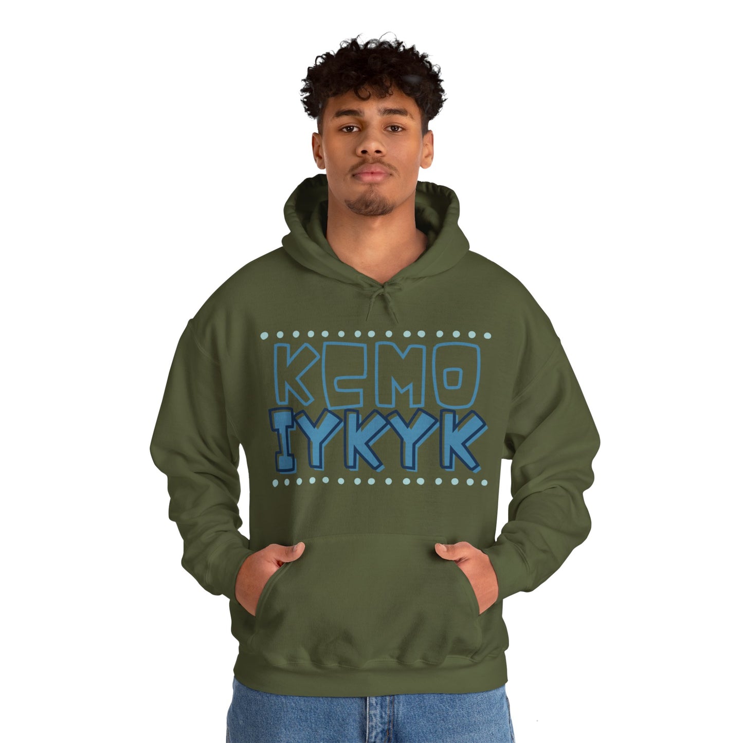 KCMO IYKYK 3 Unisex Heavy Blend™ Hooded Sweatshirt