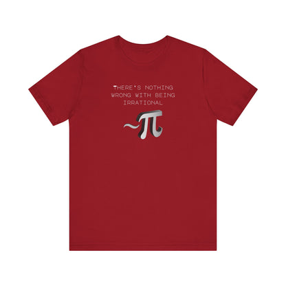 Irrational Pi Unisex Jersey Short Sleeve Tee