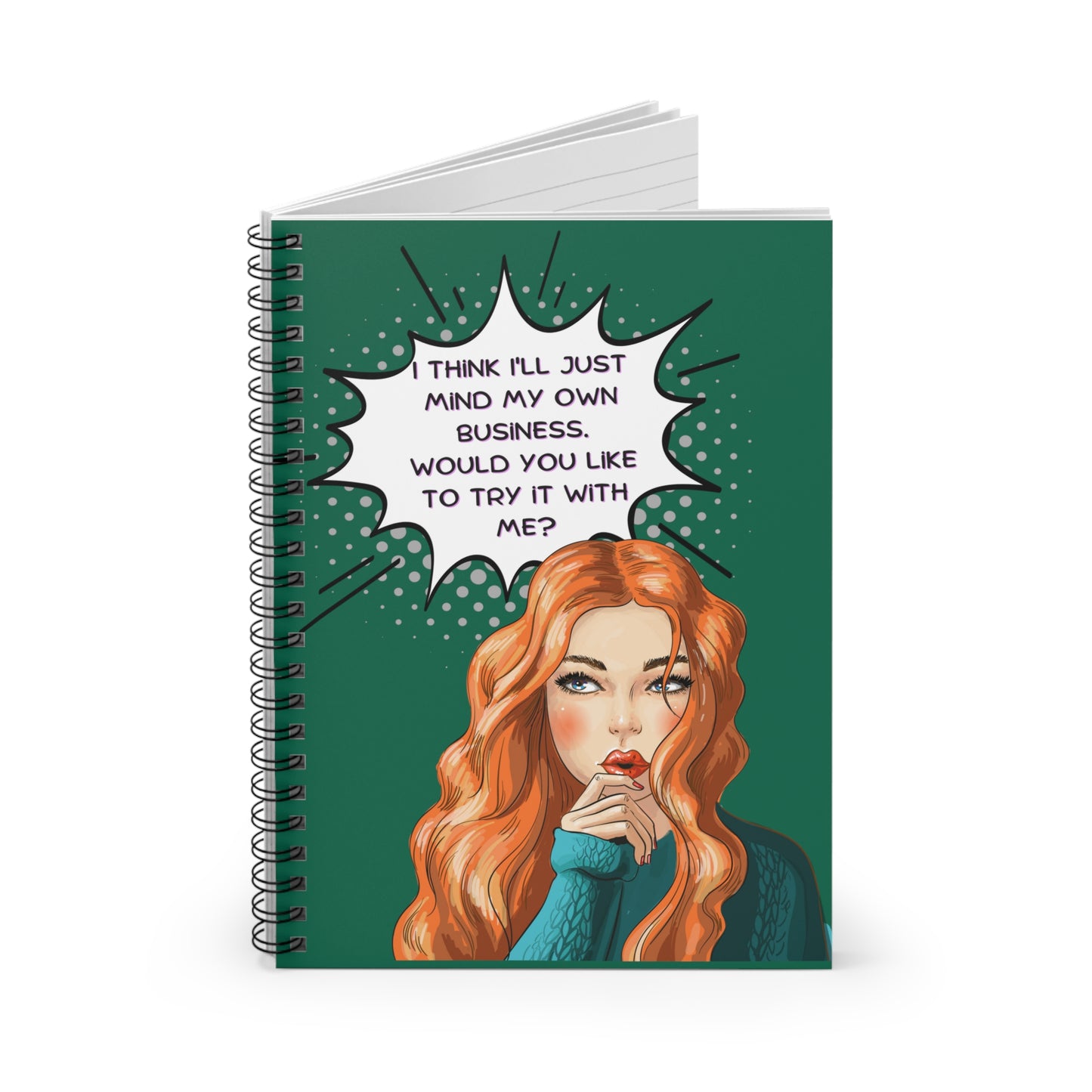 Snarky Ladies #2 Spiral Notebook - Ruled Line