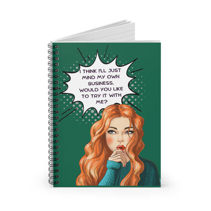 Snarky Ladies #2 Spiral Notebook - Ruled Line