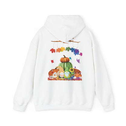 LGBTQIA+ Autumn Gnomes Unisex Heavy Blend™ Hooded Sweatshirt