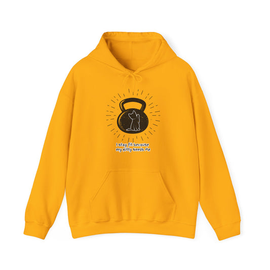 My Kitty Needs Me! Unisex Heavy Blend™ Hooded Sweatshirt