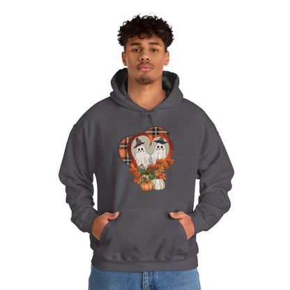 Spooky Love Fall Vibes Unisex Heavy Blend™ Hooded Sweatshirt