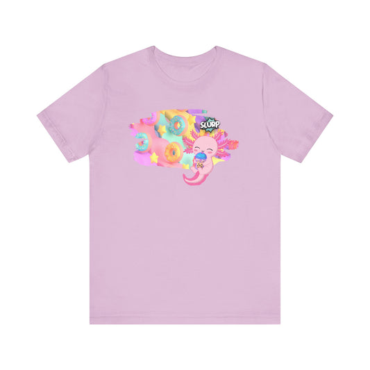 Slurpy Axolotl Unisex Jersey Short Sleeve Tee