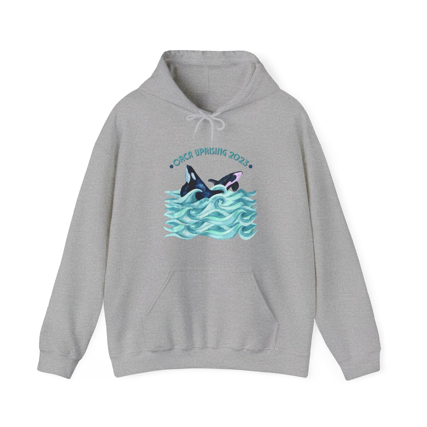 Orca Uprising Unisex Heavy Blend™ Hooded Sweatshirt