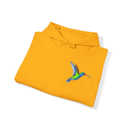 Hummingbird & Hibiscus Unisex Heavy Blend™ Hooded Sweatshirt